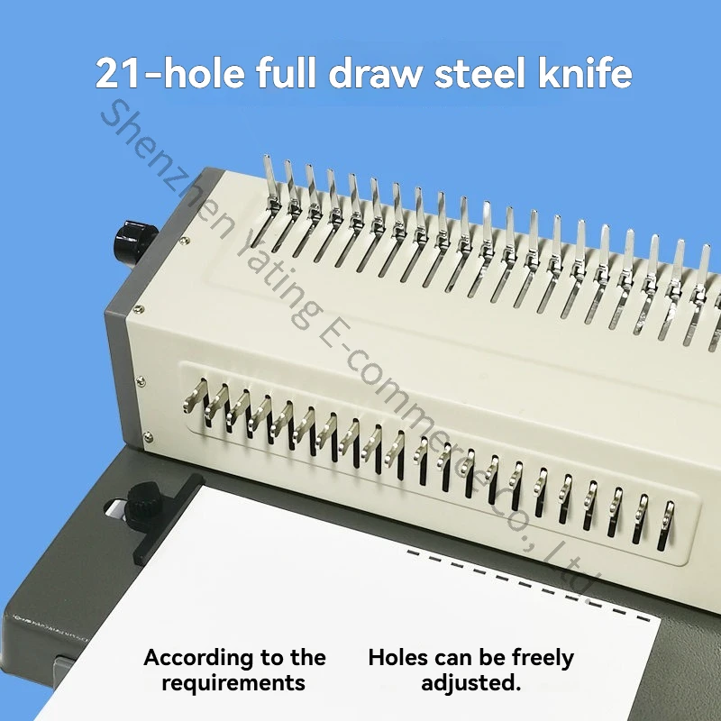 Binding Machine Comb - Mesin Penjilid Sisir 21 Lubang, Mesin