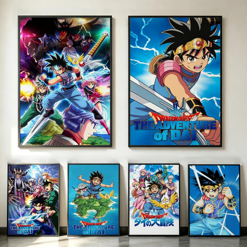 Office Quest - Poster Game Dragon Quest, Poster HD,