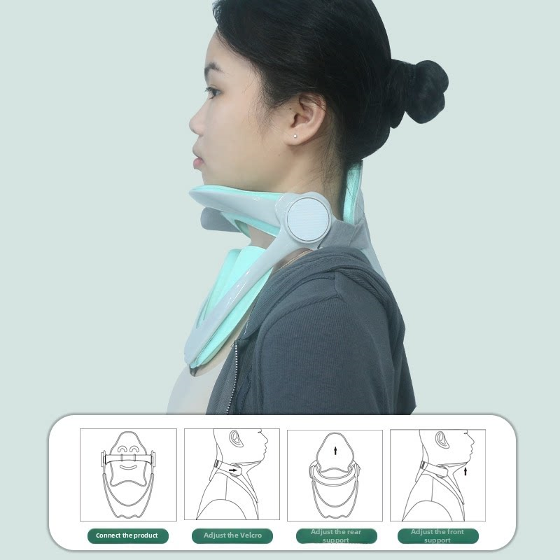 Office Technologies - Alat Traksi Leher Ergonomis Anti Membungkuk