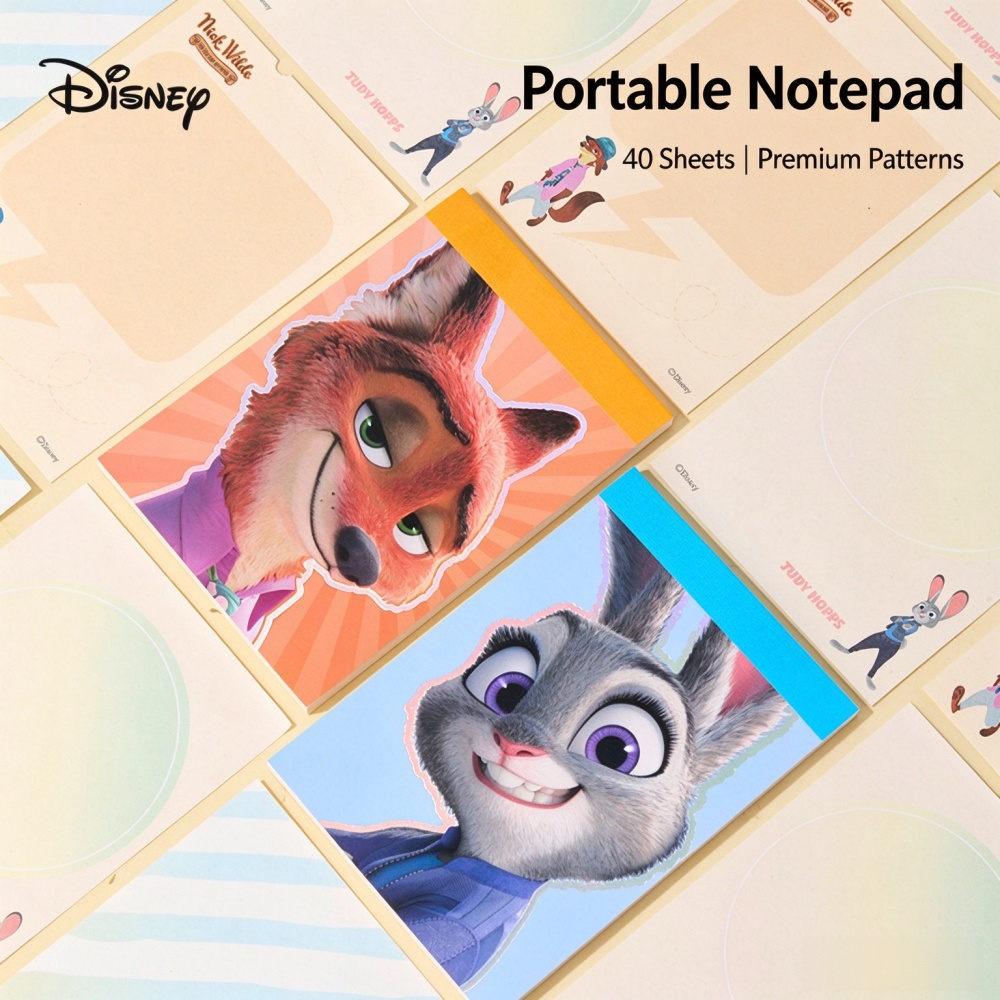 Office Technician - Buku catatan memo asli Disney Zootopia