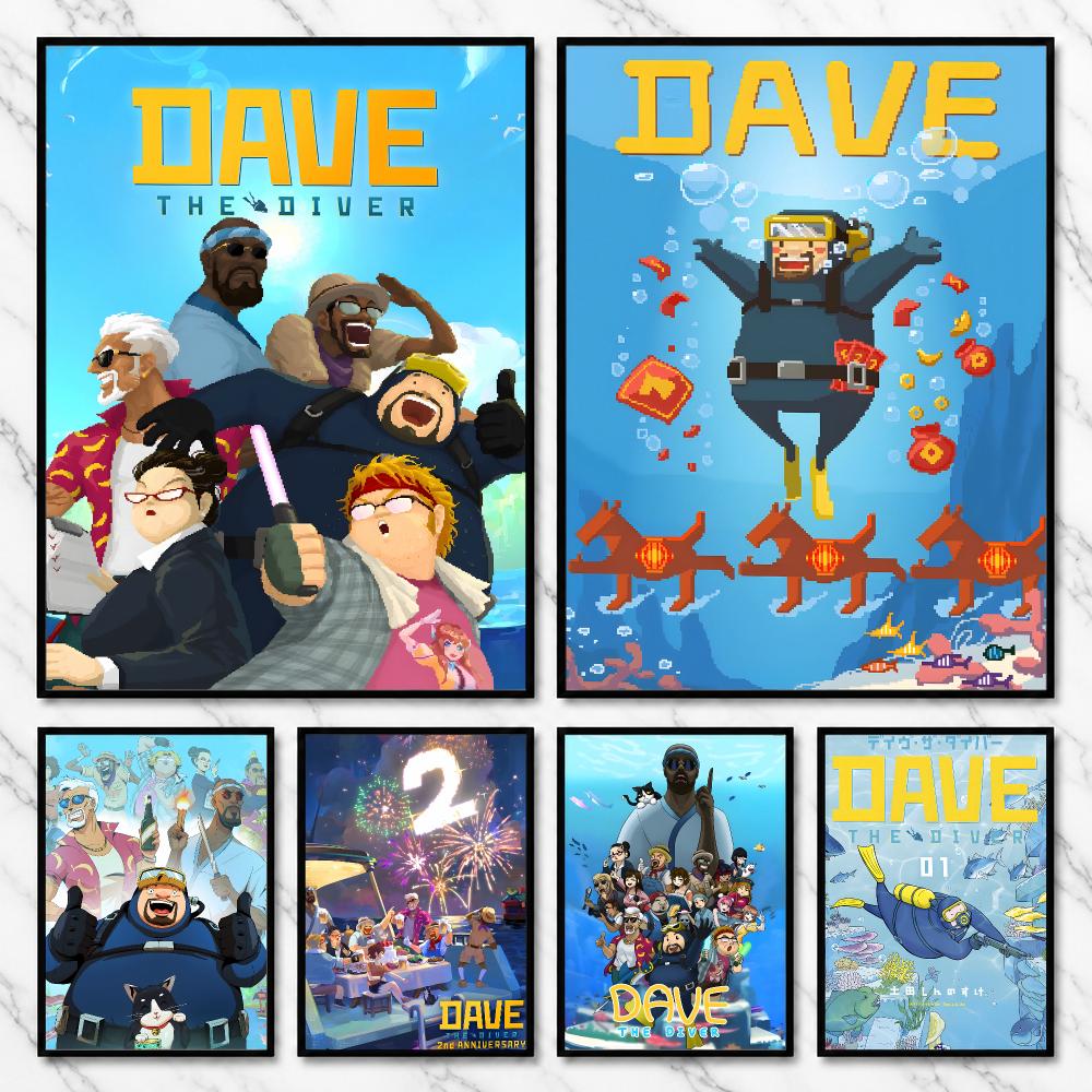 Poster Dave the Diver, Petuala - Office Quest ulasan dan harga