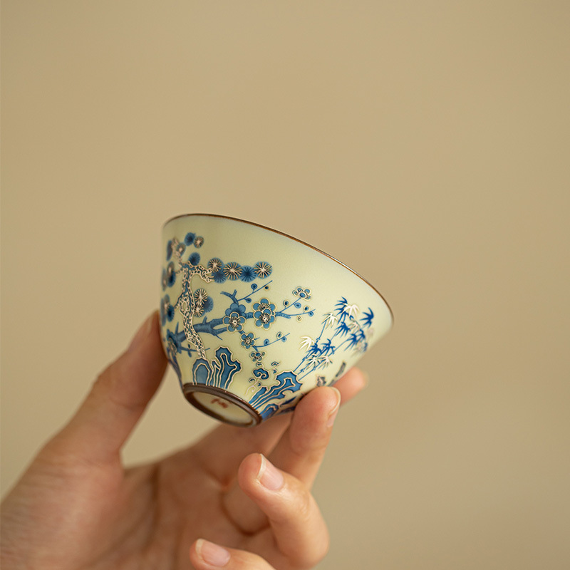Cangkir Teh Jingdezhen Lukisan - Office Technician ulasan dan harga