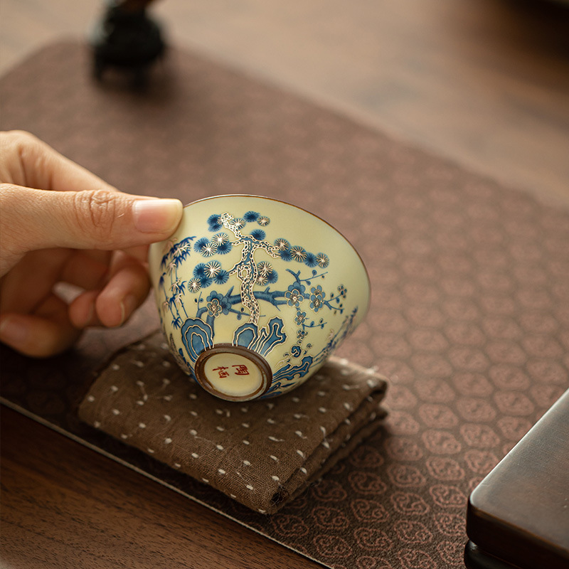 Cangkir Teh Jingdezhen Lukisan - Office Technician ulasan dan harga