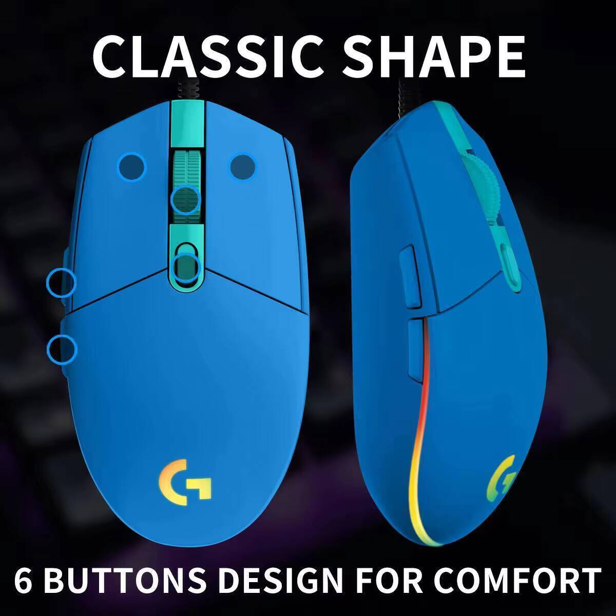 Logitech G203 Prodigy Mouse Ga - Logitech Mouse G203 ulasan dan harga